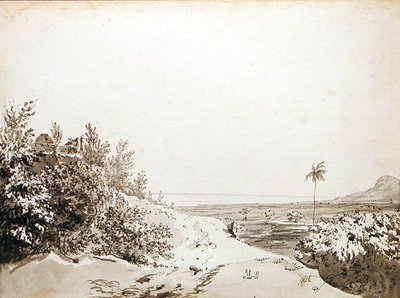 View from the Pass of Sakrigali Looking East Towards Bengal by William Hodges